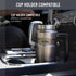 16oz, Commuting THERMOS Stainless King Vacuum-Insulated Travel Mug with Handle - Matte Steel - Thermos Tumbler for Hot