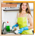 12 Pcs Bamboo Dish Brush, Wooden Scrubber Sisal Bristle Kitchen Wood Brushes for Cleaning Mini Dish Scrubber for Food