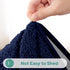 HOMEIDEAS 2 Piece Bathroom Rugs Sets - Extra Soft Shaggy Absorbent Non Slip Machine Washable Bath Mat