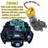 T8 Main Brush Motors Compatible with Ecovacs DEEBOT OZMO Yeedi T9/T8 AIVI/N8 Pro/N8/N7 Robot Vacuums