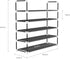 5-Tier Closet, 20 Lavish Home Shoe Storage Rack Shoe Organizer for Bathroom, Entryway Footwear Shelf Holds Pairs
