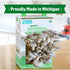 10 Back to the Roots Organic Mini Mushroom Grow Kit, Harvest Gourmet Oyster Mushrooms In days, Top Gardening Gift