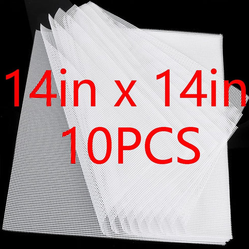 10 Pcs Silicone Dehydrator Sheets - 14x14 in for Food Dehydrator & Freeze Dryer