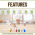 Evelots Set of 6 Mini Silicone Spatulas - Small Kitchen Cooking & Baking Utensils, Heat Resistant BPA Free
