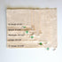 Set 6 (2 2 2 Reusable Produce Bags Cotton Washable - Organic Cotton Vegetable Bags - Cloth Bag with Drawstring - Muslin