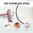 Bathroom Hair Dryer Holder, Wall Mount Hair Care Tools Holder, Chrome Finished Stainless Steel