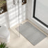 40 28 Inch, HITSLAM Non Slip Bathtub Mat x Extra Long Bath Mat for Tub, Soft PVC Loofah Shower Floor Mat with Drain