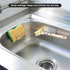 2-Pack SUS304 Luckyiren Stainless Steel Sponge Holder, Kitchen Sink Caddy Organizer, Rustproof, Brushed Finish