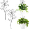 AEDOVE 2 Pcs Indoor Plant Trellis, Mini Garden Trellis for Potted Plants, Indoor