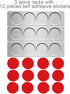 CHENGU 3 Set Stainless Steel Wall Plate Base - Piece for Magnetic Spice Jars