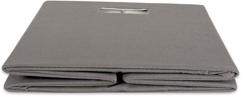 Large Gray Collapsible Storage Cube - DII Poly-Cube Collection