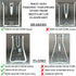 Set 4 of Laboratory Beaker Shot Glasses - Perfect for Science Lovers