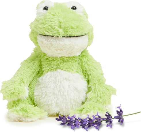 warmies Microwavable & Weighted Stuffed Animals, Frog - Heated Stuffed Animal Plushie