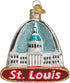 Old World Christmas Cities, Places and Landmarks Glass Blown Ornaments, St Louis