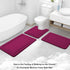 Grandaily Memory Foam Bath Mat Rug 30x20, Ultra Soft, Non-Slip and Absorbent Bathroom Rug for Floor, Tub, Shower
