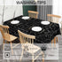 Beabes Tablecloth Chemistry, Rectangular Cover with Chemistry Formulas for Dining, Hotel, Coffee Parties, 52x70 Inch