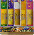 Satya Incense Sticks Variety Pack #1 - Incense Stick Holder Bundle with 6 Natural Series Fragrances