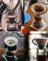 1-2 Cup Small Coffee Filters, 100 Count Disposable Basket Coffee Filter Paper, Compatible with Kalita Wave Dripper
