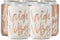 xo, Fetti Bachelorette Party Bride Vibes Can Cooler - White + Rose Gold, 10 Count, Bridal Shower Decoration