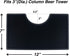 12x7 inches PVC Drip Tray for Home Brewing, Kegerator (Black)