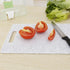 2 Pcs Small Mini Plastic Cutting Board Set, Granite Color, Dishwasher Safe for Food Prep, 6" x 10" (White)