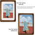 4x6 3x5 4 6 FLECHAZO Picture Frame Wood with Mat, Natural Solid Walnut Wooden by Photo Frames for Tabletop or Wall