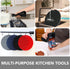 Joyhalo Trivets for Hot Dishes | Silicone Pot Holders for Kitchen Countertops, Flexible Easy to Wash and Dry, Grey