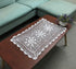 Hetao 16x27 100% Cotton Handmade Crochet lace Table Runners Oblong Tablecloth Doilies Doily,White