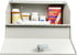 Medicine Lock Box for Safe Medication Storage, Lockable Medicine Cabinet, Child Proof Organizer, Locking Wall Mounted