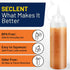 SECLENT 8 oz 6 Pack Squeeze Bottles, Plastic Condiment Squeeze Bottles for Sauces, Ketchup, Squirt Bottle for Dressing