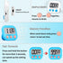 Timer for Kids Teachers Supplies, Digital Kitchen Timers for Cooking, Large Magnetic Classroom Timer 2 Pack