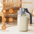 32oz OneDream Breast Milk Pitcher Glass Pitcher with Lid, Formula Pitcher Leakproof Drip-Free Spout, Wide Mouth Mason