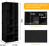 Libeder Closet, 15 Closet 10 5 6 Shoe Organizer for Shelf Hanging Storage Shelves - Shoe Rack Organizer and Compartment