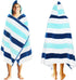 COTTON CRAFT Hooded Beach Towel Oversized 35 x 70 Towel with Hood