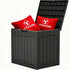 31 Package YITAHOME Gallon Outdoor Storage Box, Resin Deck Box and Waterproof Delivery Box for Gardening Tools, Pool