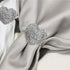 LogHog Valentine's Day Napkin Rings Set of 6 - Handmade Heart-Shaped Napkin Rings for Wedding, Valentine's, Birthday
