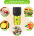 Electric Mason Jar Vacuum Sealer Kit with Wide Regular Mouth Mason Lids for Food Storage - Black
