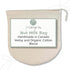 Pinyon Products Organic Reusable Nut Milk Bag for straining almonds, cashews, oats, rice, hemp
