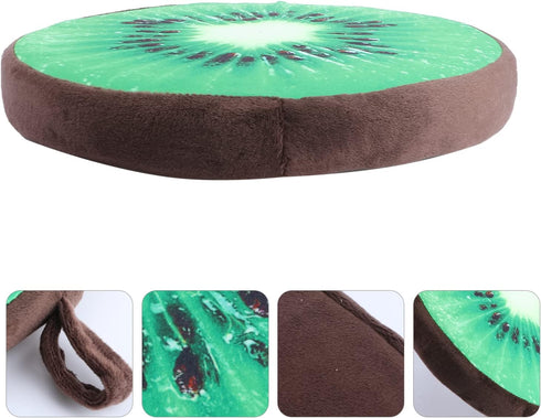 LIFKOME Watermelon Pet Round Fruit Pillow, 3D Fruit Cushion for Home Office Decorative Floor Chair Seat Pad