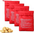 VASANA 4Pcs 4 Reusable Microwave Potato Bags Baking Potato Cooker Pouch Corn Baked Pouch Bag In Just Minutes Red Color