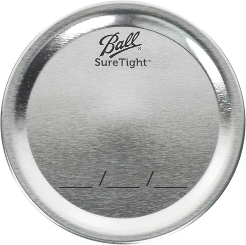 Ball Mason Glass Jar Lids Regular Mouth (24-Count), Silver