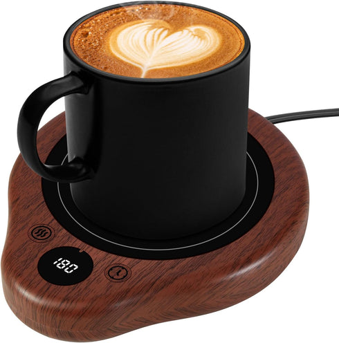 Mug Warmer, 3 Temperature Settings Coffee Mug Warmer, 2-12H Timed Settings Coffee