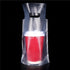 FERENLI 100Pieces Single Drink Cup Holder Plastic Bags for Milk Juice Water Coffee