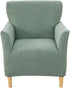 CRFATOP Stretch 1 Piece Chair Covers with Arms Jacquard Accent Chair Cover