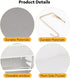 Over The Door Organizer, 5 Tiers with 10 Compartments, 50 lbs Capacity for Closet, Diaper Organizer, Light Gray