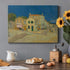 Renditions Gallery The Yellow House by Vincent Van Gogh Printed Canvas Print Décor, 16 in H x 20 in W, Ready to Hang