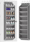 KYEVIS Over The Door Shoe Organizer Storage Fit 16-24 Pairs Hanging Shoe