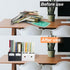 Magazine Holder for Home Office Desk - 10.6'' H×10.2'' L ×3.5''W Storage Box (Black, 6 Pack)