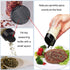 16 3.5oz PCS Plastic Seasoning Containers with Black Screw Lids to Pour or Shake,Portable Empty Clear Spice
