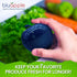 Bluapple Produce Saver Ethylene Gas Absorber 1 Year Combo Pack, 2 Bluapples + 8 Packets, Vegetable & Fruit Freshness